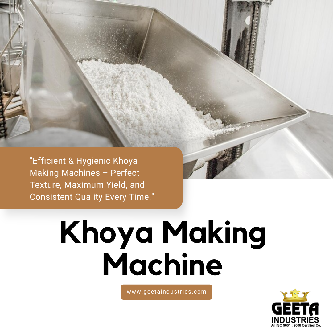 Khoya Making Machine