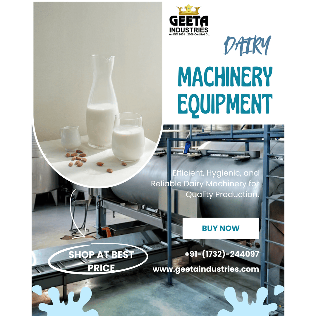 Dairy Machinery Equipment