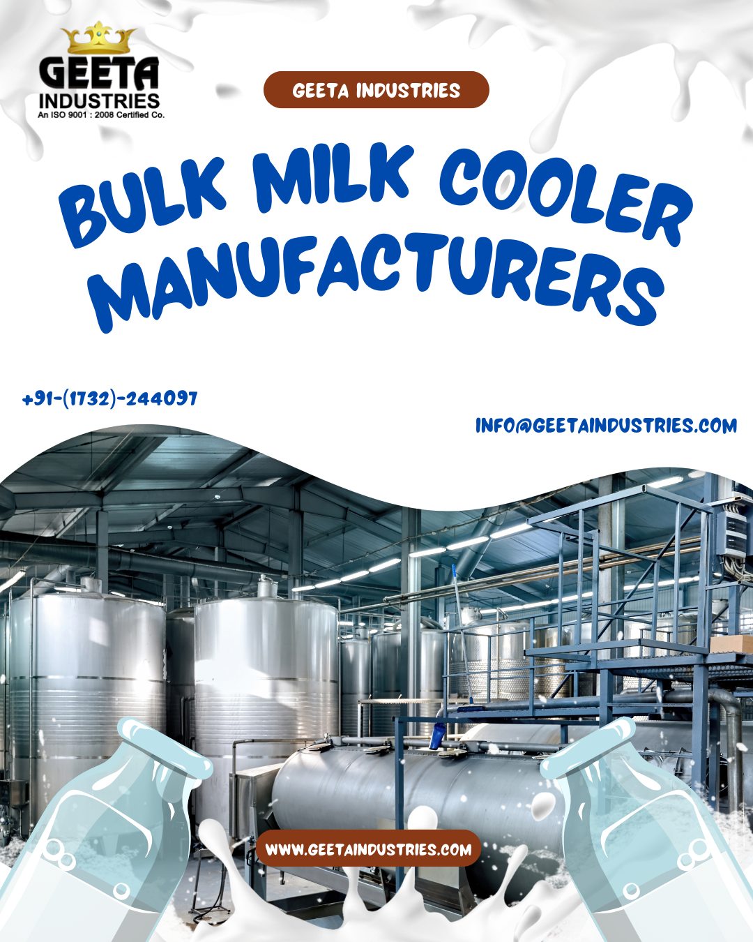 Bulk Milk Cooler