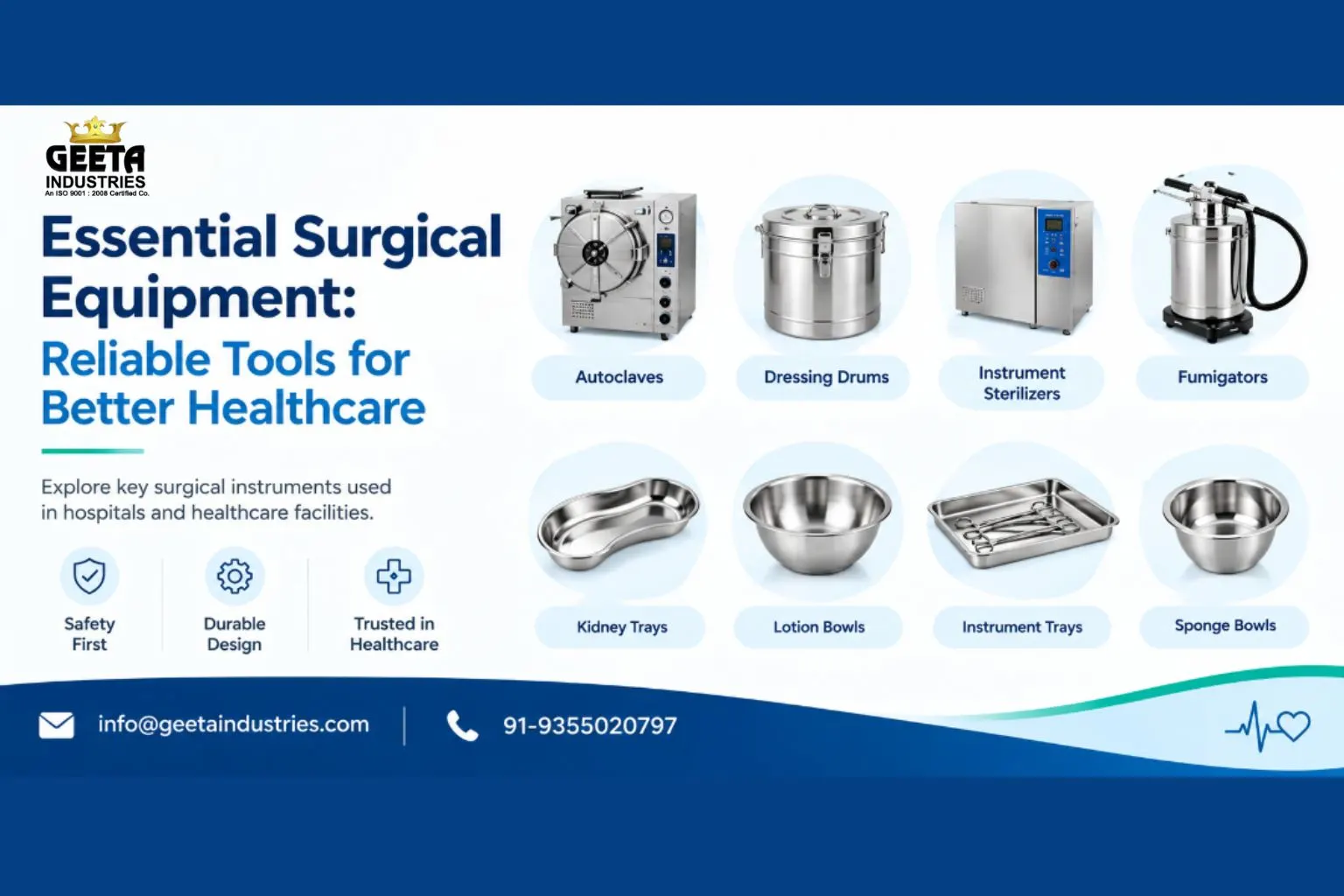 Top 10 Surgical Equipment Manufacturers in India